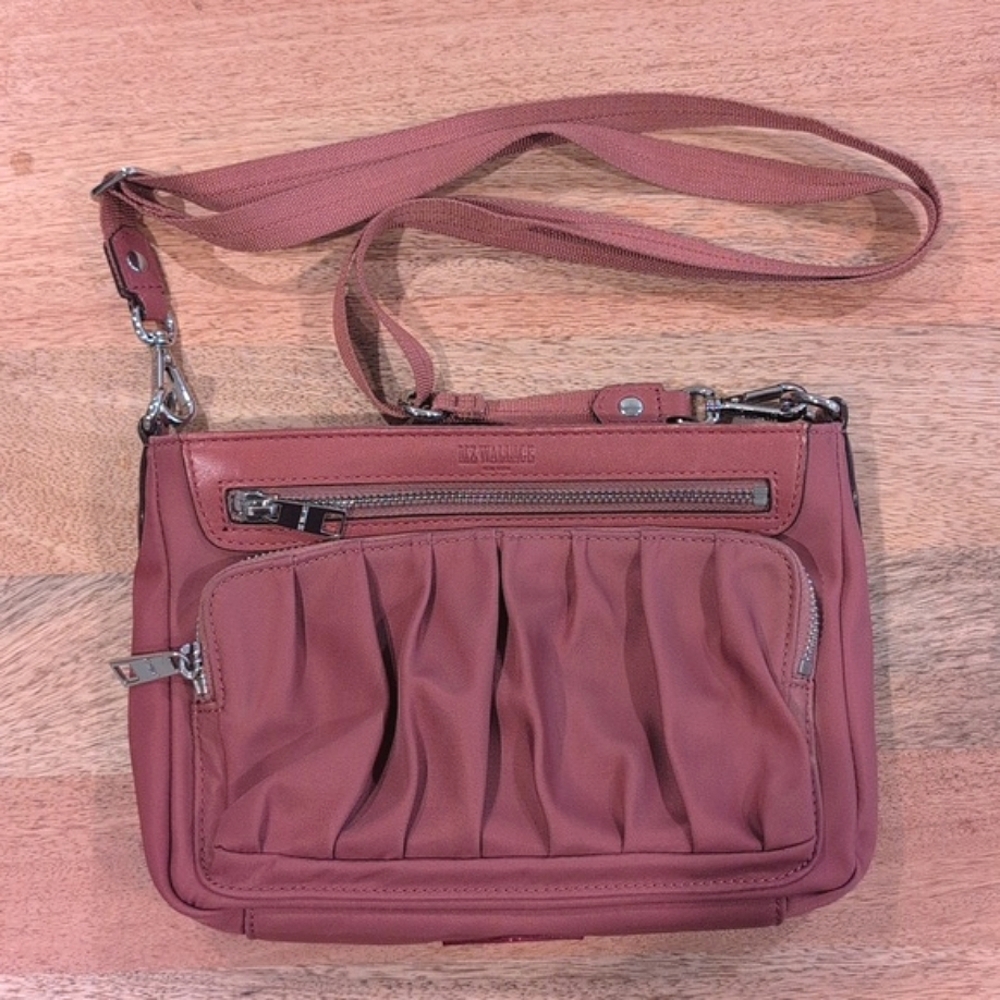 MZ Wallace Abbey Dusty Rose Crossbody Bag